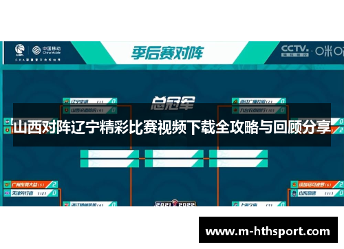 山西对阵辽宁精彩比赛视频下载全攻略与回顾分享